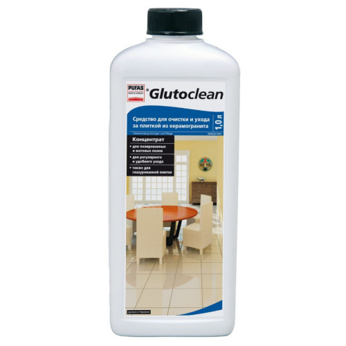 Засіб для очистки та догляду за плиткою з керамограніта Glutoclean 1 л